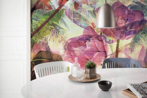 Komar Metropical Papier Peint Intissé 200x250cm 2 bandes ambiance | Yourdecoration.fr