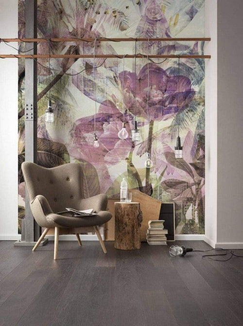 Komar Metropical Faded Papier Peint Intissé 200x250cm 2 bandes ambiance | Yourdecoration.fr