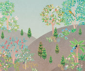 Komar Persian Garden Intisse Papier Peint 300x250cm 6 bandes | Yourdecoration.fr