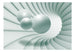Papier Peint - In the Green Tunnel - Intissé