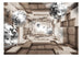 Papier Peint - In a Wooden Tunnel - Intissé