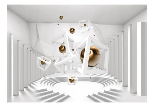 Papier Peint - Geometrical Corridor - Intissé