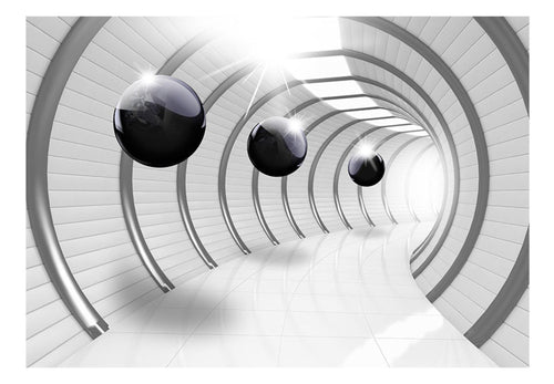 Papier Peint - Futuristic Tunnel - Intissé