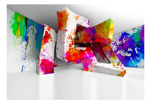 Papier Peint - Three-Dimensional Shapes - Intissé