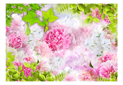 Papier Peint - Peonies - Intissé