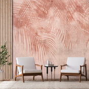 Papier Peint - Pink Palm Trees - Intissé