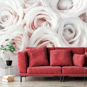Papier Peint - Satin Rose Pink - Intissé