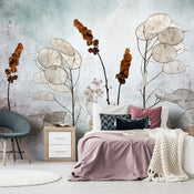 Papier Peint - Lunaria in the Meadow - Intissé