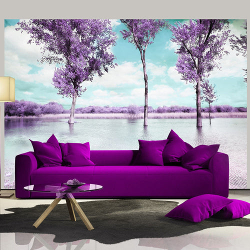 Papier Peint - Heather Landscape - Intissé
