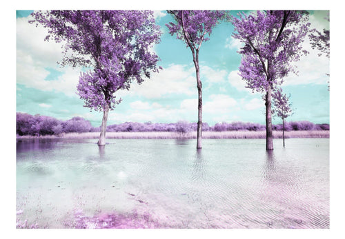 Papier Peint - Heather Landscape - Intissé