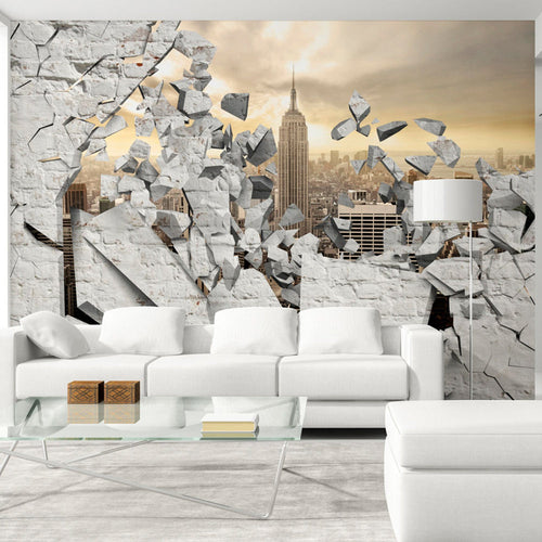 Papier Peint - Ny City Behind the Wall - Intissé