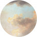 Komar Relic Clouds Papier Peint 125x125cm Rond | Yourdecoration.fr