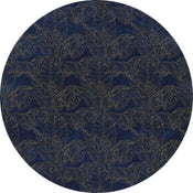Komar Royal Blue Papier Peint 125x125cm Rond | Yourdecoration.fr