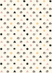 Komar Dumbo Angles Dots Papier Peint Intissé 200x280cm 4 bandes | Yourdecoration.fr