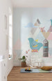 Komar Dumbo flying elephant Papier Peint Intissé 300x280cm 6 bandes ambiance | Yourdecoration.fr