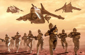 Komar Star Wars Classic Clone Trooper Papier Peint Intissé 400x280cm 8 bandes | Yourdecoration.fr