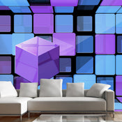 Papier Peint - Rubiks Cube Variation - Intissé