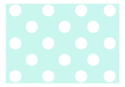 Papier Peint - Sky Blue Dots - Intissé