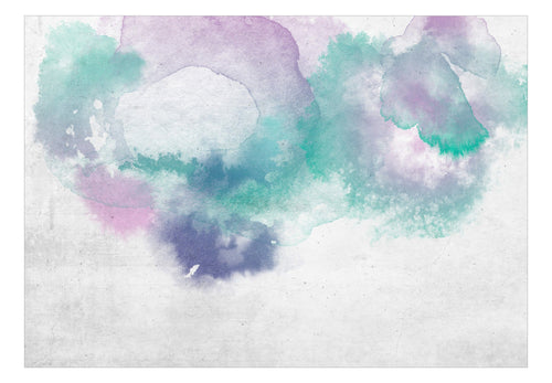 Papier Peint - Painted Mirages Third Variant - Intissé