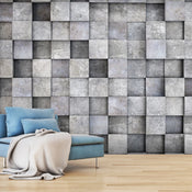 Papier Peint - Concrete Cube - Intissé