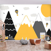 Papier Peint - Adventure in the Mountains - Intissé