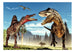 Papier Peint - Fighting Dinosaurs - Intissé