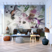 Papier Peint - Nature in Watercolor - Intissé
