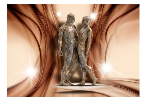 Papier Peint - Stone Couple - Intissé