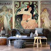 Papier Peint - Alphonse Mucha, WomenS - Intissé