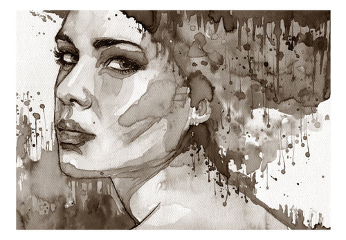 Papier Peint - Black Lady - Intissé