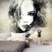 Papier Peint - Mysterious Girl - Intissé