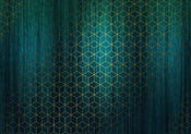 Komar Mystique Vert Papier Peint Intissé 400x280cm 8 bandes | Yourdecoration.fr