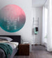 Komar Star Wars A Wing Papier Peint Adhésif 125x125cm Rond ambiance | Yourdecoration.fr