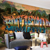 Papier Peint - Street Art - Intissé