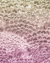 Komar Pale Feathers Papier Peint Intissé 200x250cm 2 bandes | Yourdecoration.fr
