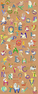Komar Animals A Z Papier Peint Intissé 100x250cm 1 bande | Yourdecoration.fr