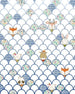Komar Shelly White Papier Peint Intissé 200x250cm 2 bandes | Yourdecoration.fr