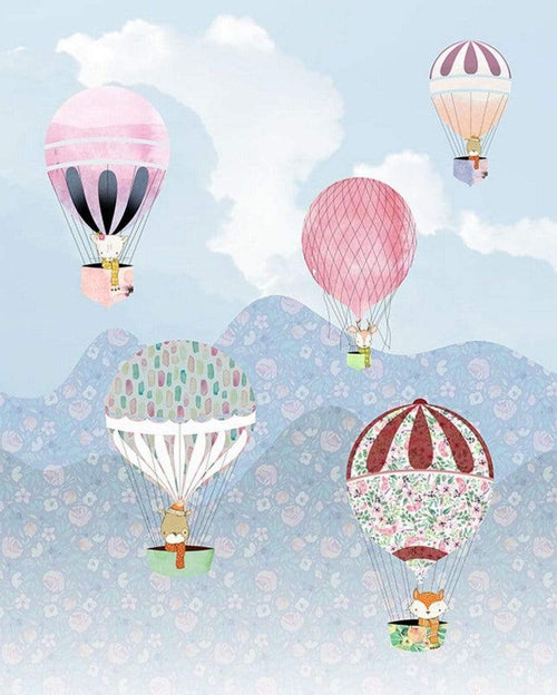 Komar Happy Balloon Papier Peint Intissé 200x250cm 2 bandes | Yourdecoration.fr
