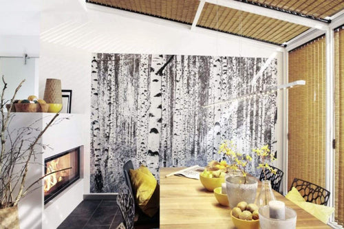 Komar Woods Papier Peint 400x270cm 8 bandes ambiance | Yourdecoration.fr