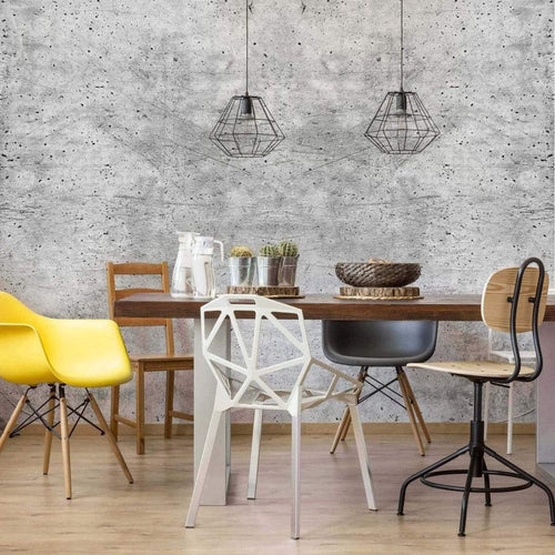 Wizard+Genius Concrete Papier Peint 366x254cm 8 bandes ambiance | Yourdecoration.fr